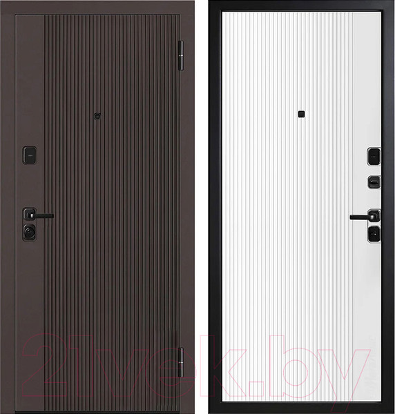 Изображение товара Входная дверь Металюкс М418/1 (96x205, правая)