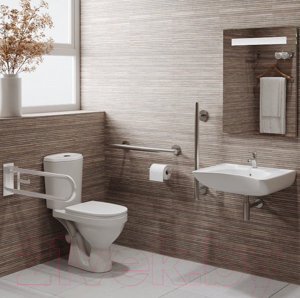 Изображение товара Поручень Rosa 553372 (откидной, к компакту Дон)