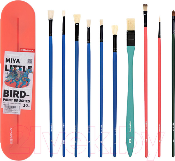 Изображение товара Набор кистей Himi Miya Little Bird / FC.ST.032 (10шт, розовый)