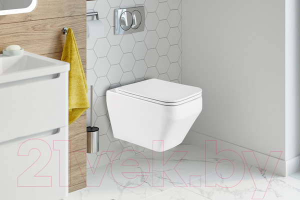 Изображение товара Унитаз подвесной WeltWasser Hofbach 041 GL-WT