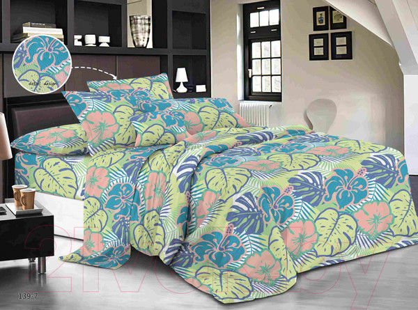 Изображение товара Комплект постельного белья Бояртекс №139-7 Семейный (креп-жатка)