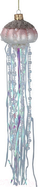 Изображение товара Елочная игрушка Gisela Graham Neptune's Kingdom. Медуза / 01938-2