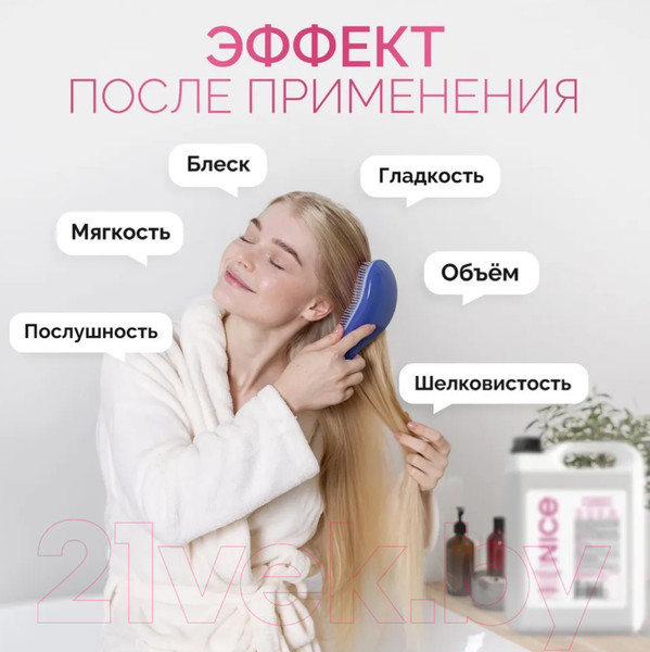 Изображение товара Шампунь для волос NICE by Septivit Бессульфатный для всех типов волос (5л)