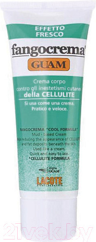 Изображение товара Крем для тела Guam Fangocrema С освежающим эффектом на основе грязи (250мл)