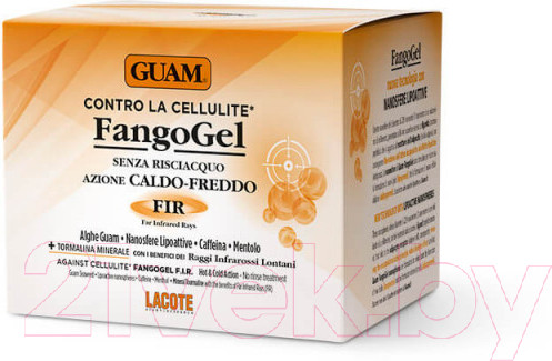 Изображение товара Гель антицеллюлитный Guam Контрастный с липоактивными наносферами (300мл)