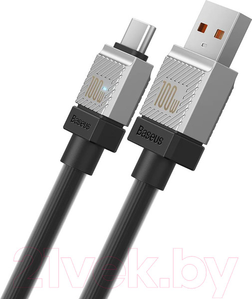 Изображение товара Кабель Baseus CoolPlay USB to Type-C 100W / CAKW000701 (2м, черный)