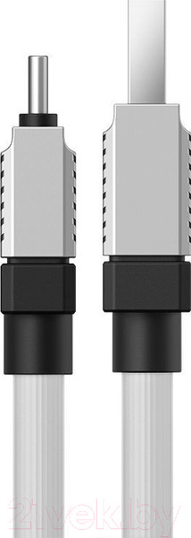 Изображение товара Кабель Baseus CoolPlay USB to Type-C 100W / CAKW000702 (2м, белый)
