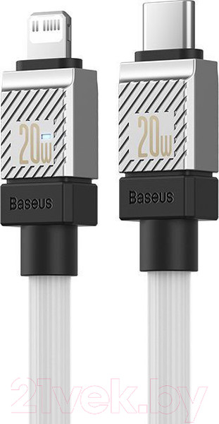 Изображение товара Кабель Baseus CoolPlay Type-C to iP 20W / CAKW000002 (1м, белый)