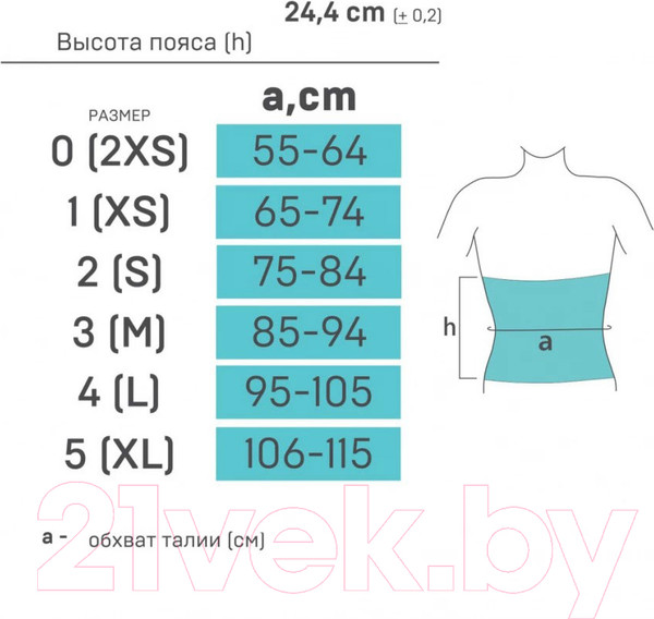 Изображение товара Бандаж абдоминальный Tonus Elast Comfort Послеоперационный / 9901 (р.7, бежевый)