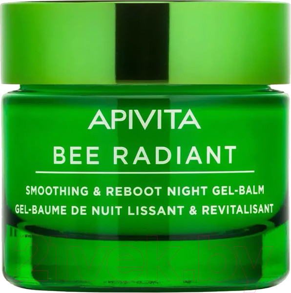 Изображение товара Гель для лица Apivita Bee Radiant Ночной разглаживающий и обновляющий Бальзам (50мл)