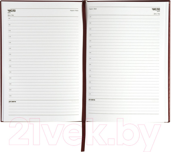 Изображение товара Ежедневник Lite Classic Matte / LTDNBL-CLMA5 (136л, бордовый)