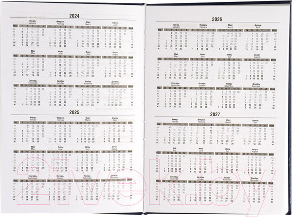 Изображение товара Ежедневник Lite Classic Matte / LTDNBL-CLMA5 (136л, синий)