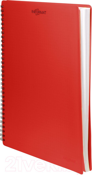 Изображение товара Тетрадь inФормат IFNGR-120-R (120л, красный)