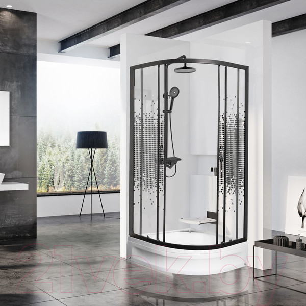 Изображение товара Душевой уголок Мономах ДУ 90/180 МЗ BL