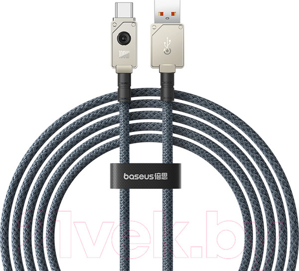 Изображение товара Кабель Baseus Unbreakable USB to Type-C 100W / P10355801221-01 (2м, белый)