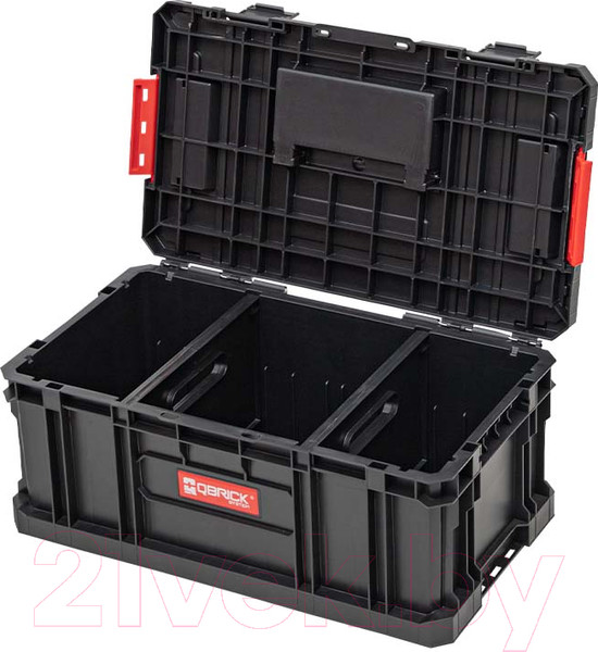 Изображение товара Ящик для инструментов QBrick System Two Toolbox Plus Vario / SKRQTWOPATVCZAPG003 (черный)