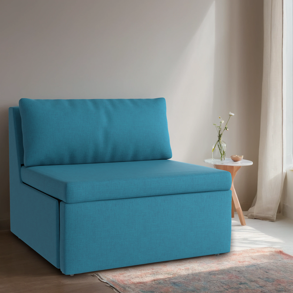 Изображение товара Кресло-кровать Mio Tesoro Такка Fotel 80 Z/F Twist 12 Petrol (Turquoise)