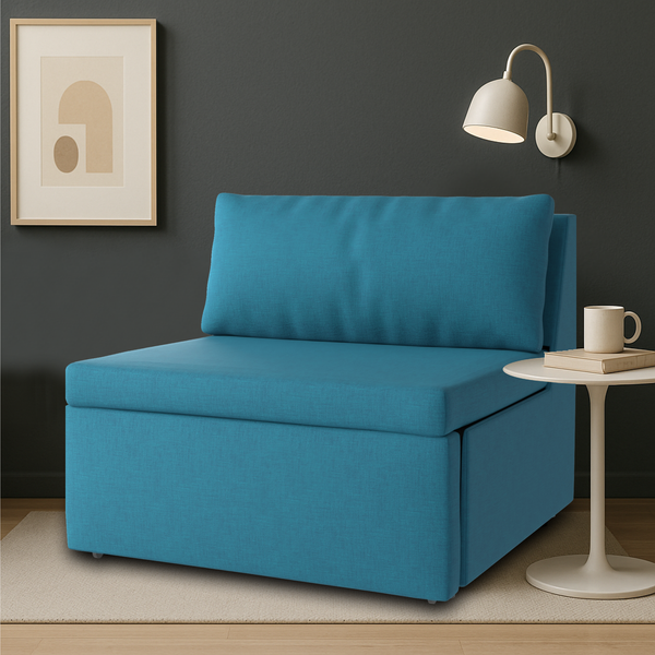 Изображение товара Кресло-кровать Mio Tesoro Такка Fotel 80 Z/F Twist 12 Petrol (Turquoise)