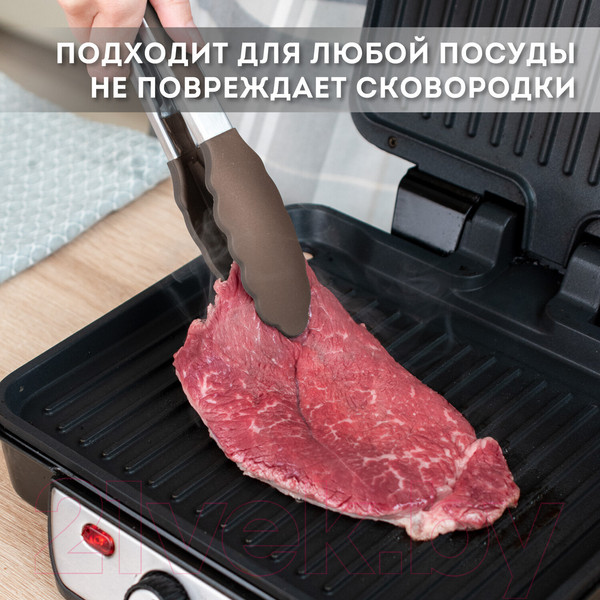 Изображение товара Набор кухонных приборов Daswerk 12в1 /  608195 (серый/коричневый)