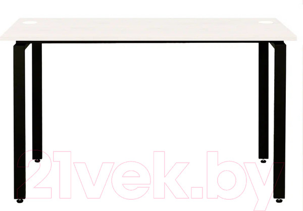 Изображение товара Письменный стол Millwood Лофт Сиэтл ДТ-5 120x70x75 (дуб белый Craft/черный)