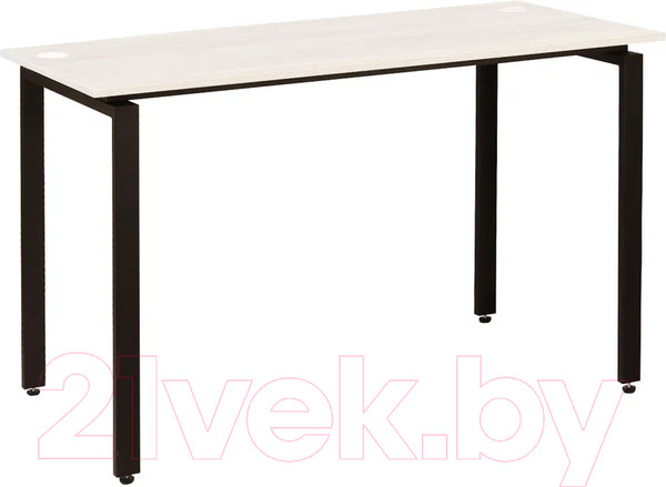 Изображение товара Письменный стол Millwood Лофт Сиэтл ДТ-5 120x70x75 (дуб белый Craft/черный)