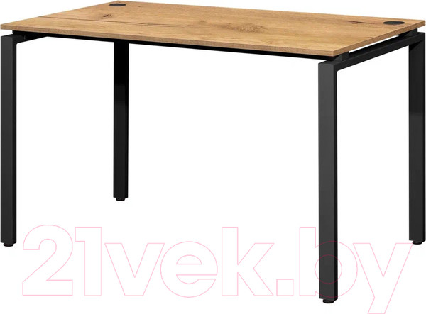 Изображение товара Письменный стол Millwood Лофт Сиэтл ДТ-5 120x70x75 (дуб золотой Craft/черный)