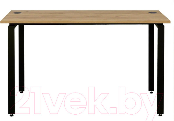 Изображение товара Письменный стол Millwood Лофт Сиэтл ДТ-5 120x70x75 (дуб золотой Craft/черный)