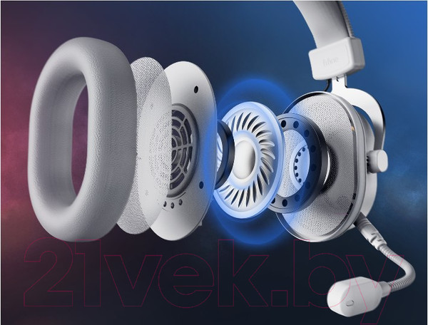 Изображение товара Наушники-гарнитура Fifine H6W (белый)