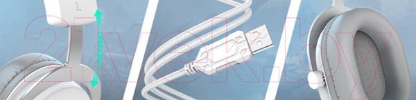 Изображение товара Наушники-гарнитура Fifine H6W (белый)