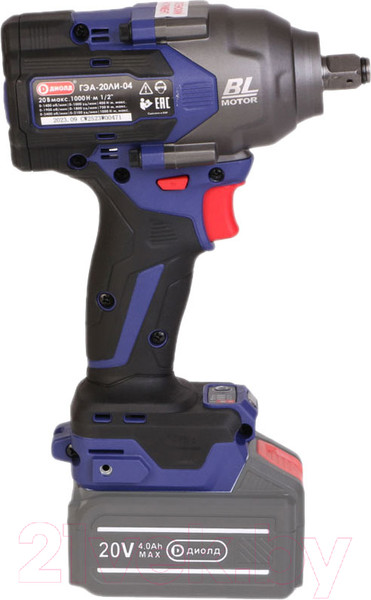 Изображение товара Аккумуляторный гайковерт Диолд ГЭА-20 ЛИ-04 / 10300044