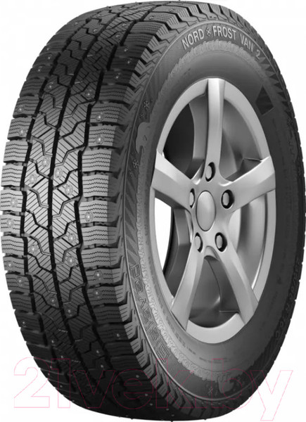 Изображение товара Зимняя легкогрузовая шина Gislaved Nord Frost Van 2 215/60R17C 109/107R (шипы)