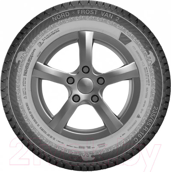 Изображение товара Зимняя легкогрузовая шина Gislaved Nord Frost Van 2 215/60R17C 109/107R (шипы)