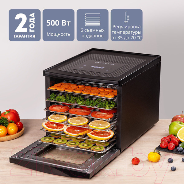 Изображение товара Сушилка для овощей и фруктов Galaxy GL 2632