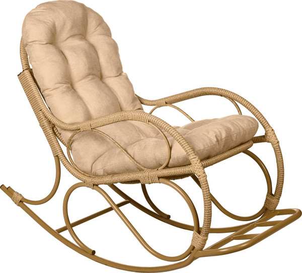 Изображение товара Кресло-качалка BiGarden С подножкой / БГ-КК-Б (бамбук)