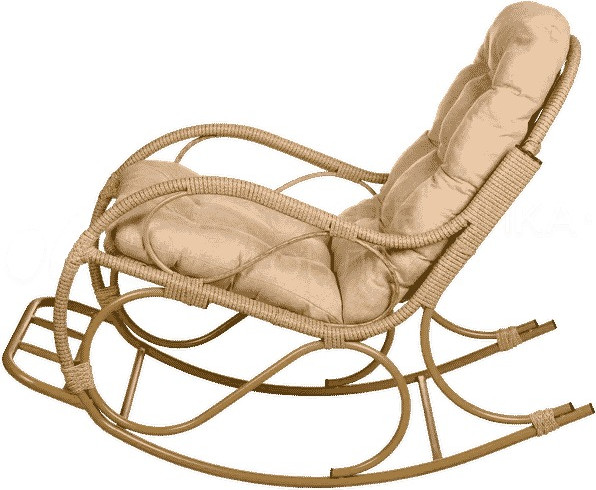 Изображение товара Кресло-качалка BiGarden С подножкой / БГ-КК-Б (бамбук)