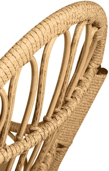 Изображение товара Кресло-качалка BiGarden С подножкой / БГ-КК-Б (бамбук)