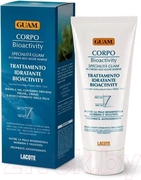 Изображение товара Крем для тела Guam Увлажняющий биоактивный (200мл)