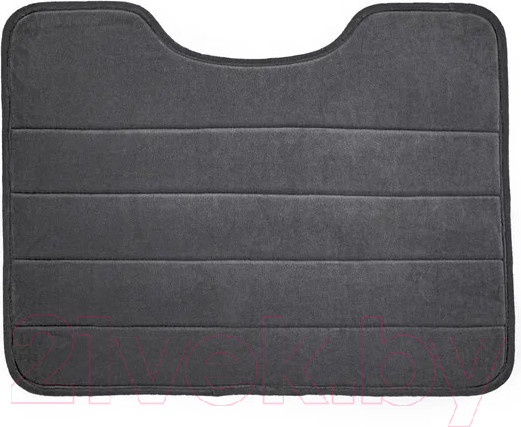 Изображение товара Набор ковриков для ванной и туалета Вилина Велюр / 7174 (черный)