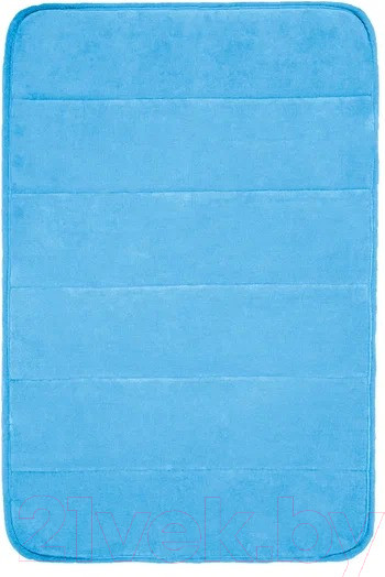 Изображение товара Набор ковриков для ванной и туалета Вилина Велюр / 7174 (голубой)