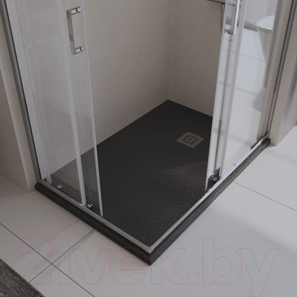 Изображение товара Душевой поддон BelBagno TRAY-MR-UNO-AH-120/90-35-NERO