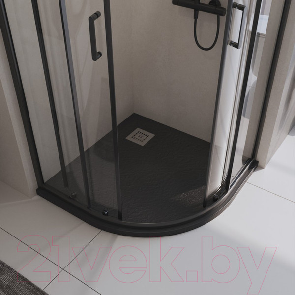 Изображение товара Душевой поддон BelBagno TRAY-MR-UNO-R-90-550-35-NERO