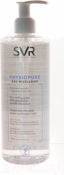 Изображение товара Мицеллярная вода SVR Physiopure (400мл)