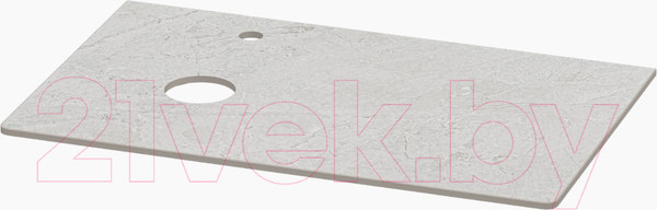 Изображение товара Столешница для тумбы в ванную Misty Роял 80 / MA01-80 (серый)