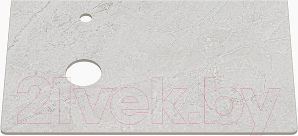 Изображение товара Столешница для тумбы в ванную Misty Роял 80 / MA01-80 (серый)