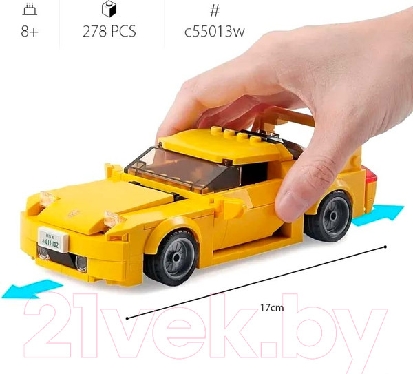 Изображение товара Конструктор CaDa Mazda RX-7 FD35 / C55013W