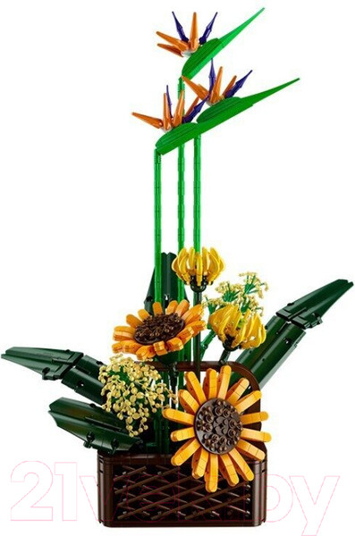 Изображение товара Конструктор Mould King Birds Of Paradise Flower Bouquet / 10024