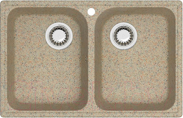 Изображение товара Мойка кухонная Berge BR-7322 (песочный)