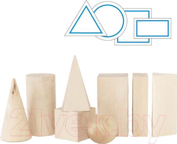 Изображение товара Развивающая игрушка Краснокамская игрушка Геометрические тела / Н-39