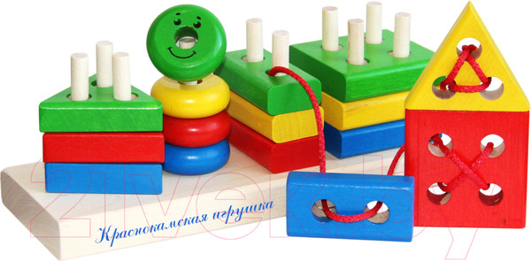 Изображение товара Сортер Краснокамская игрушка Геометрик / НСК-01