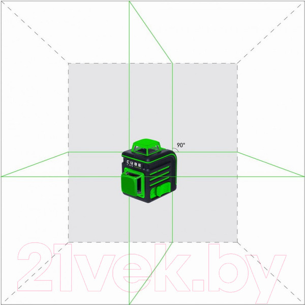 Изображение товара Лазерный уровень ADA Instruments Cube 2-360 Green Professional Edition / A00534